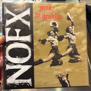 NoFX Punk In Drublic - Vinyl Like New, Cover Has Signs of Wear